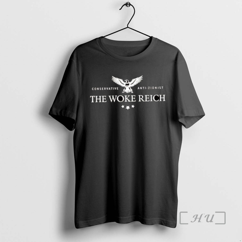 Officials The Woke Reich Conservative Anti Zionist Eagle Tee Shirt Sweater