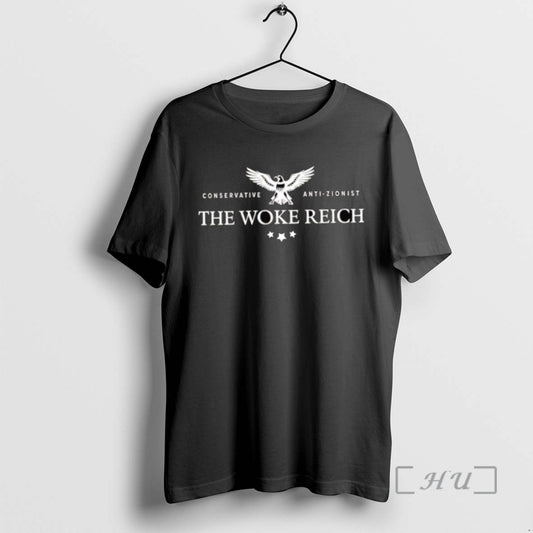 Officials The Woke Reich Conservative Anti Zionist Eagle Tee Shirt Sweater