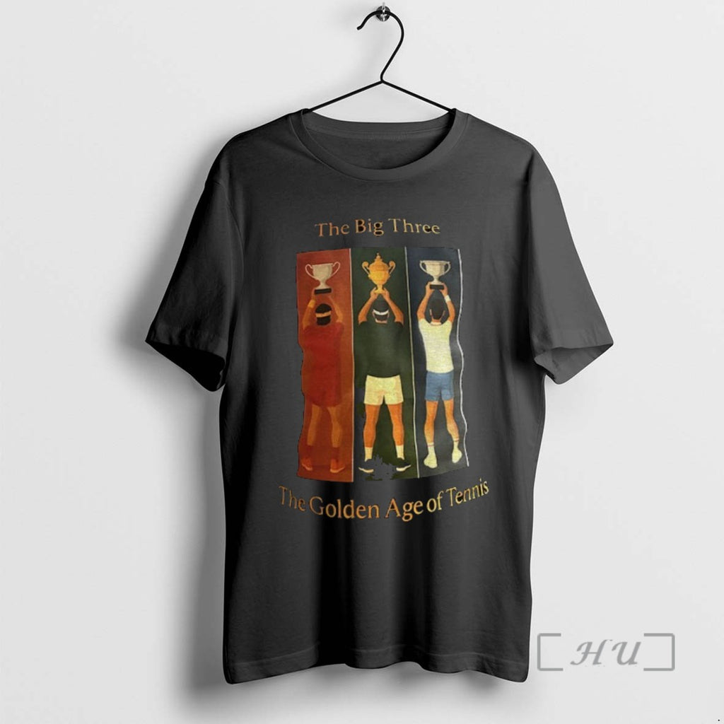 Officials The Big Three The Golden Age Of Tennis Tennis Legends T Shirt Sweater
