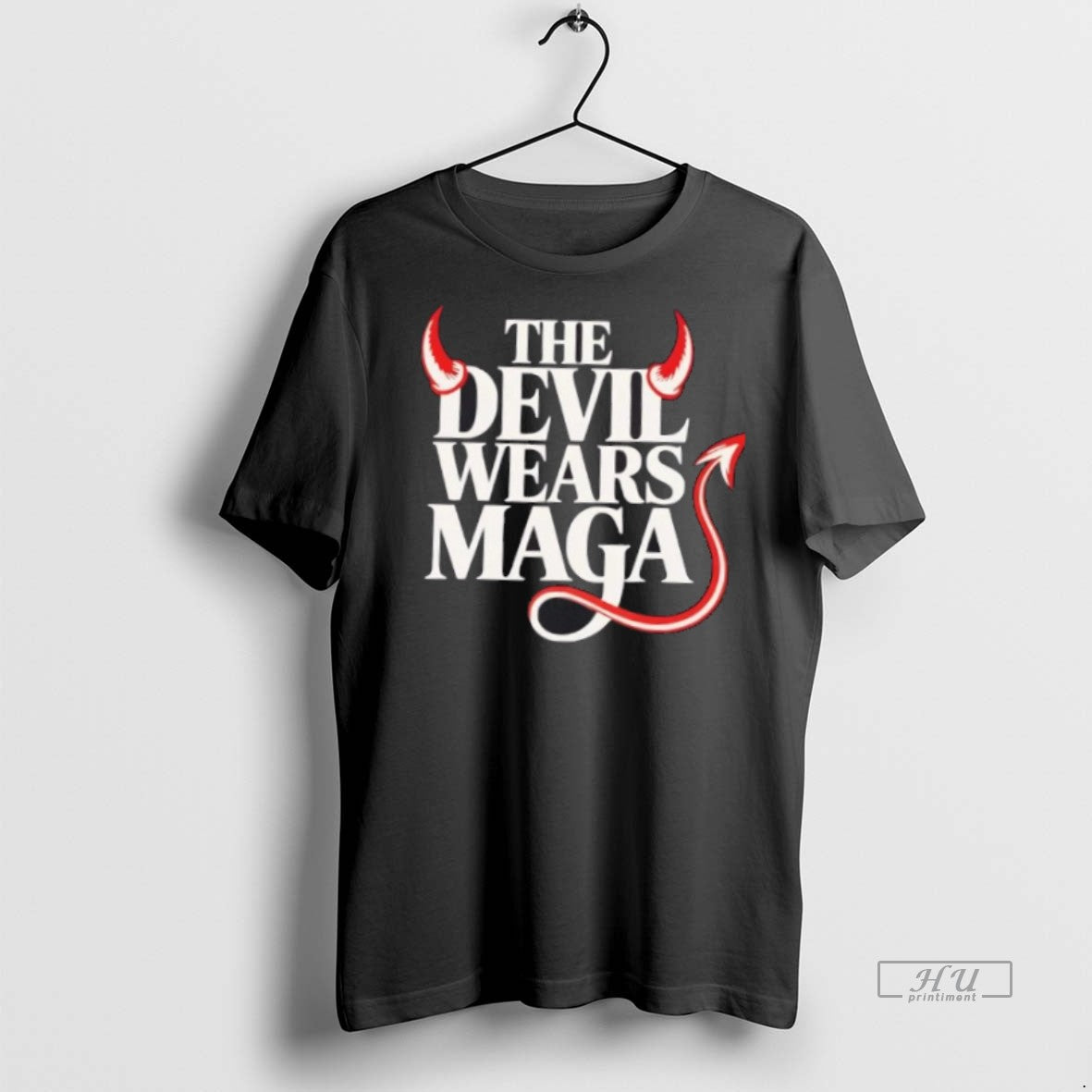 Officials The Devil Wears Maga Premium Tee Shirt Sweater