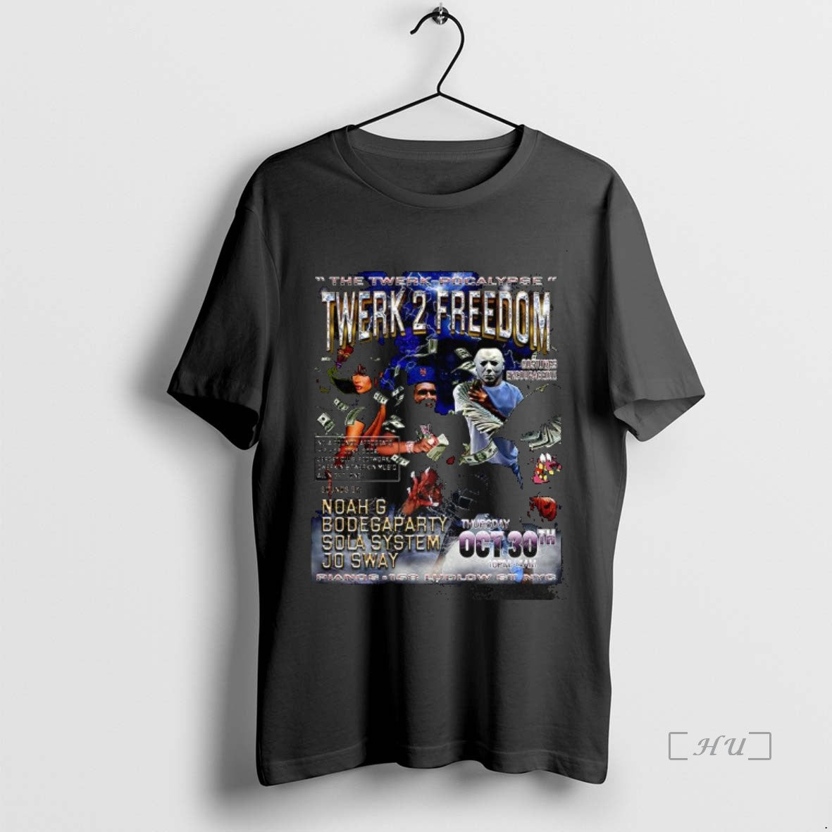 Officials The Twerk Pocalypse Twerk 2 Freedom Premium T Shirt Sweater