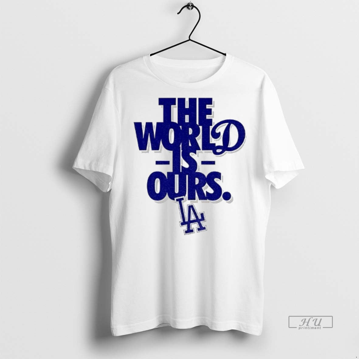 Officials The World Is Ours Los Angeles Dodgers Back 2 Back Champions Mlb Logo Premium