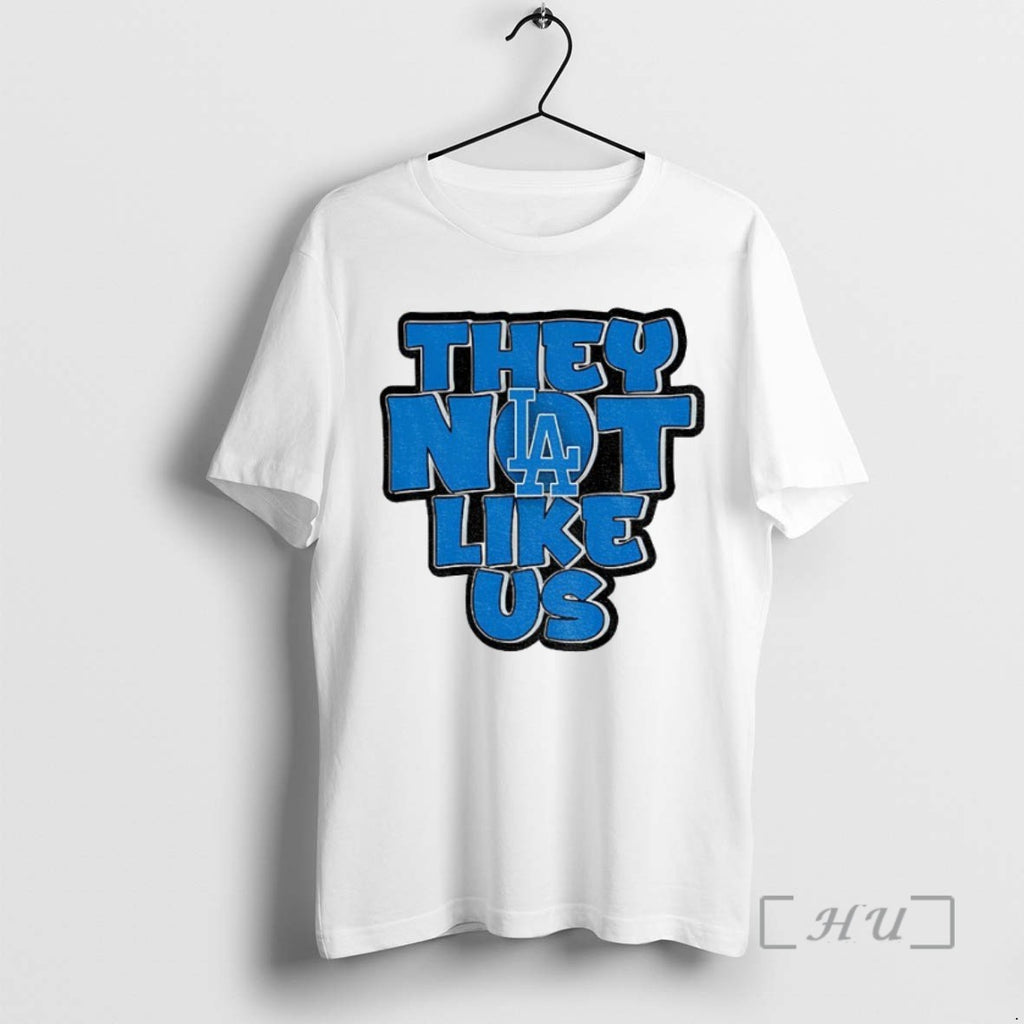 Officials They Not Like Us Baseball Dodgers Mlb 2025 T Shirt Sweater