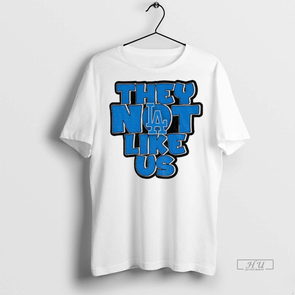 Officials They Not Like Us Baseball Dodgers Mlb 2025 Tee Shirt Sweater