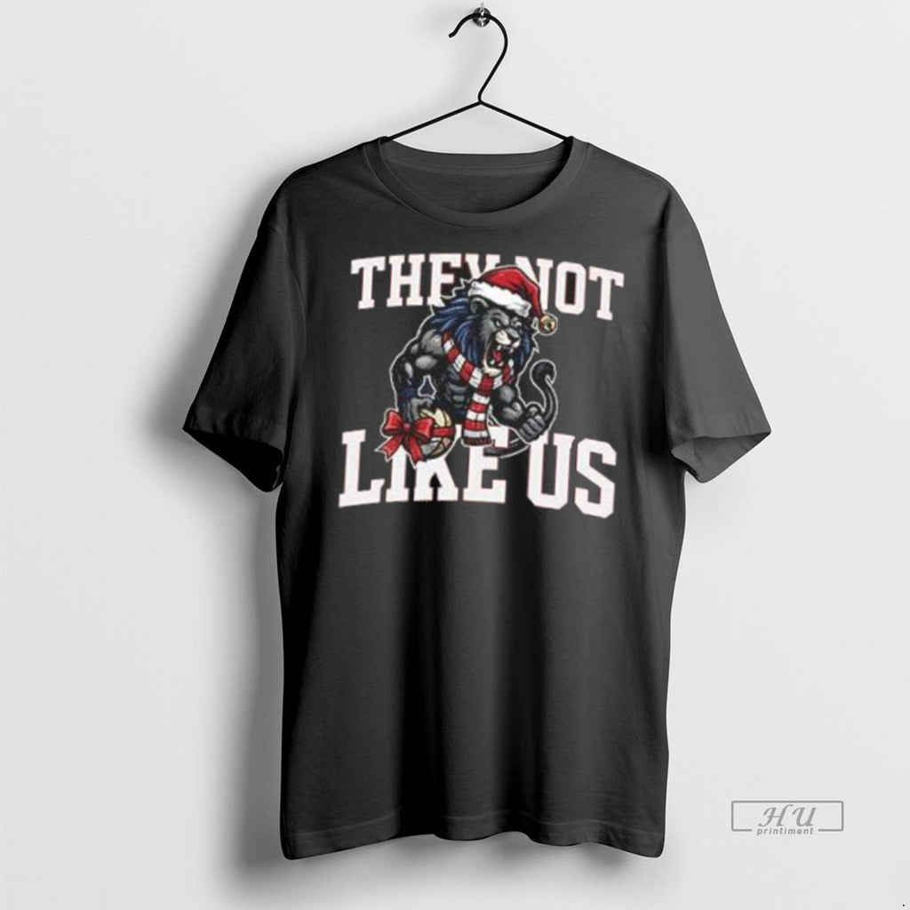 Officials They Not Like Us Detroit Lions Christmas 2025 Premium Tee Shirt Sweater