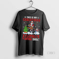 Officials This Is My Christmas Xylophone Playing Joyful Santa Musical Instruments Premium Tee Shirt Sweater