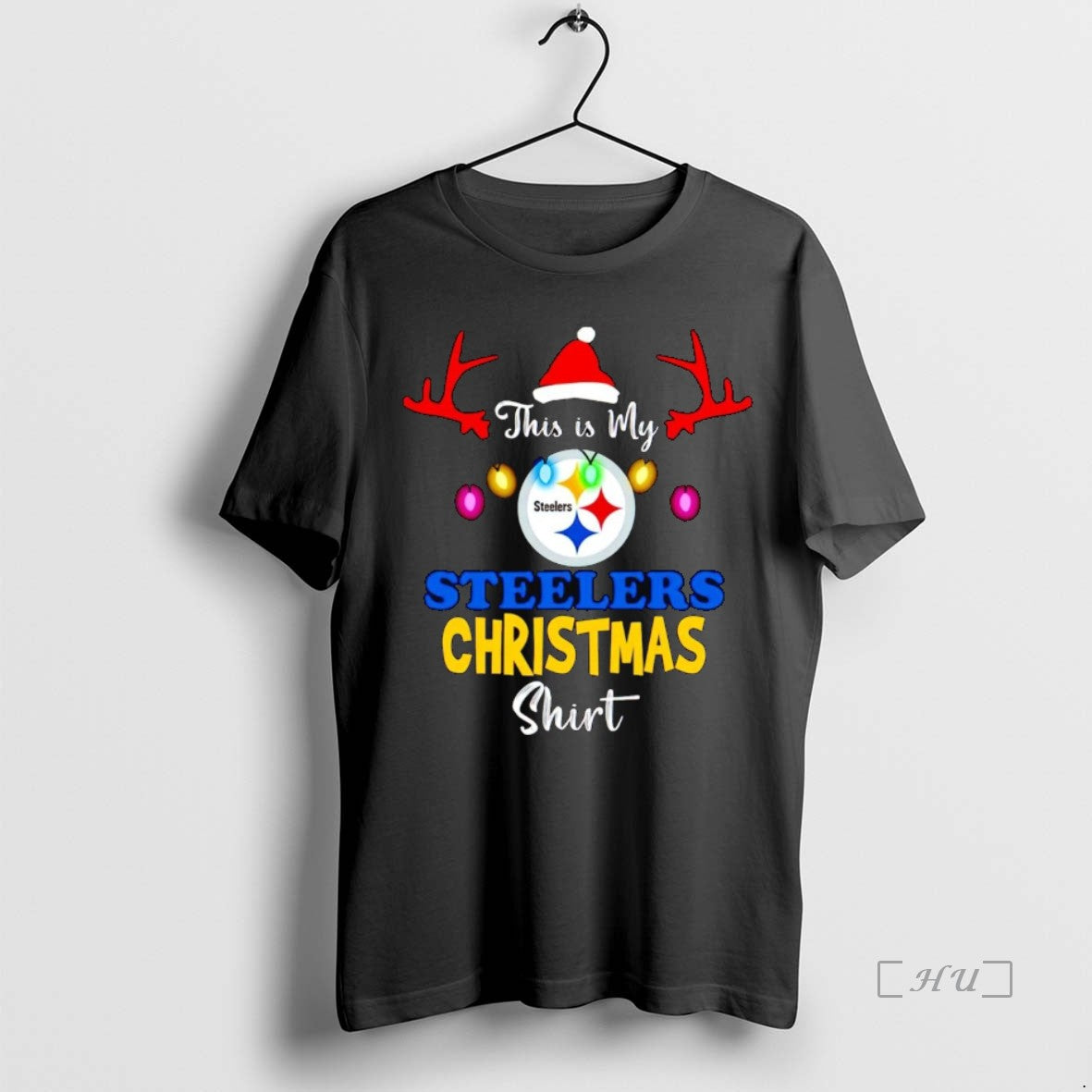 Officials This Is My Football Pittsburgh Steeler Christmas Premium T Shirt Sweater