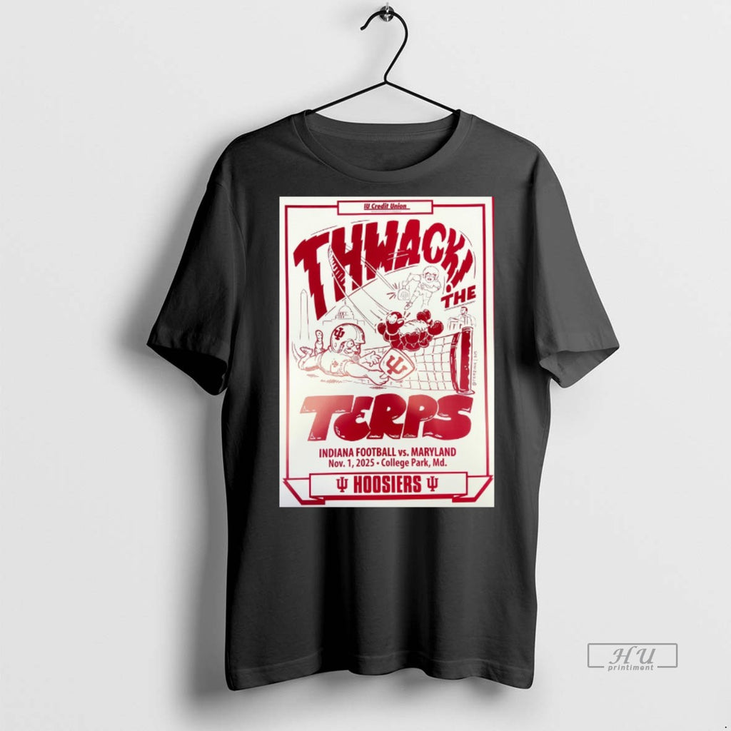 Officials Thwack The Terps Indiana Football Vs Maryland November 1 2025 College Park Md Tee