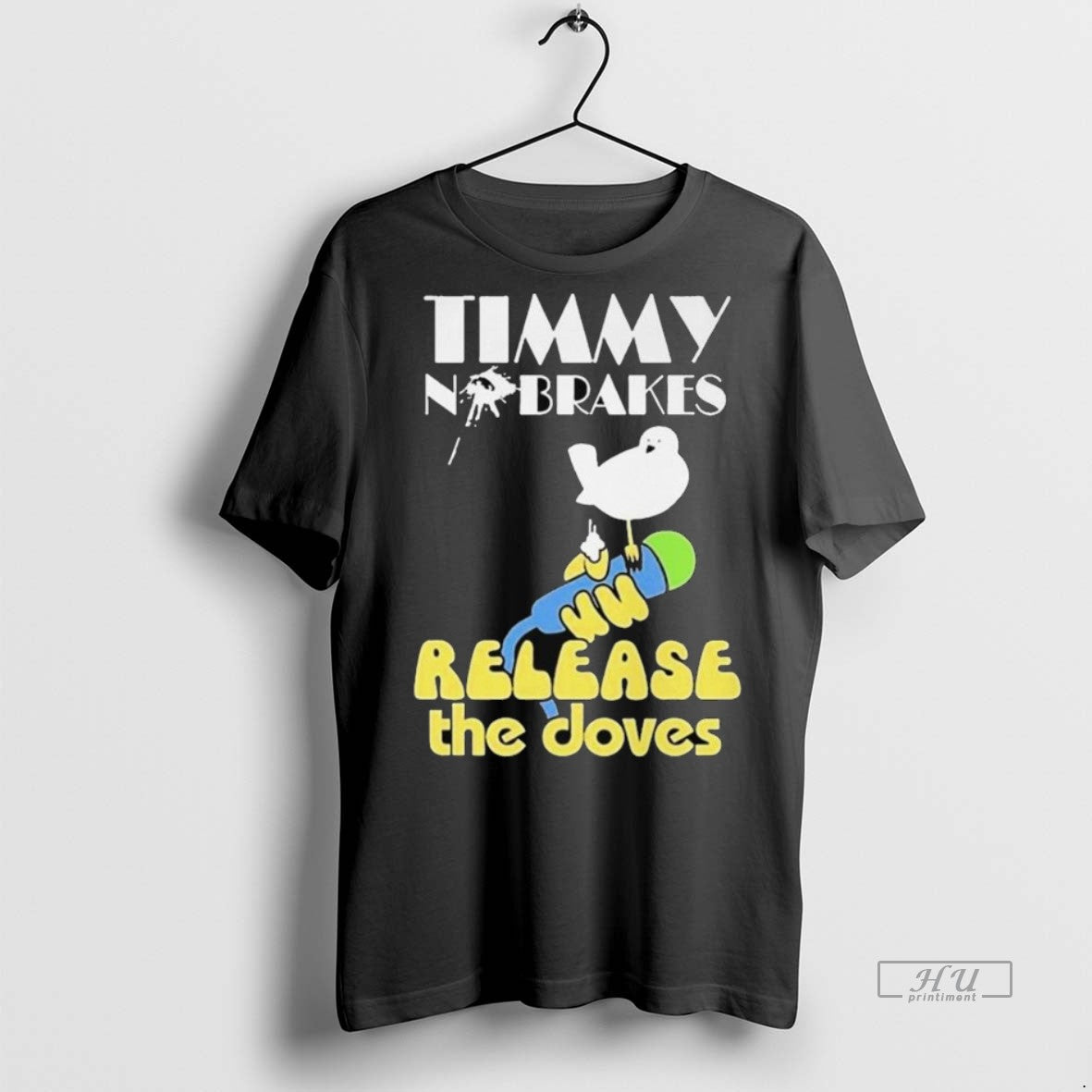 Officials Timmy No Brakes Release The Doves Long Sleve Premium Tee Shirt Sweater