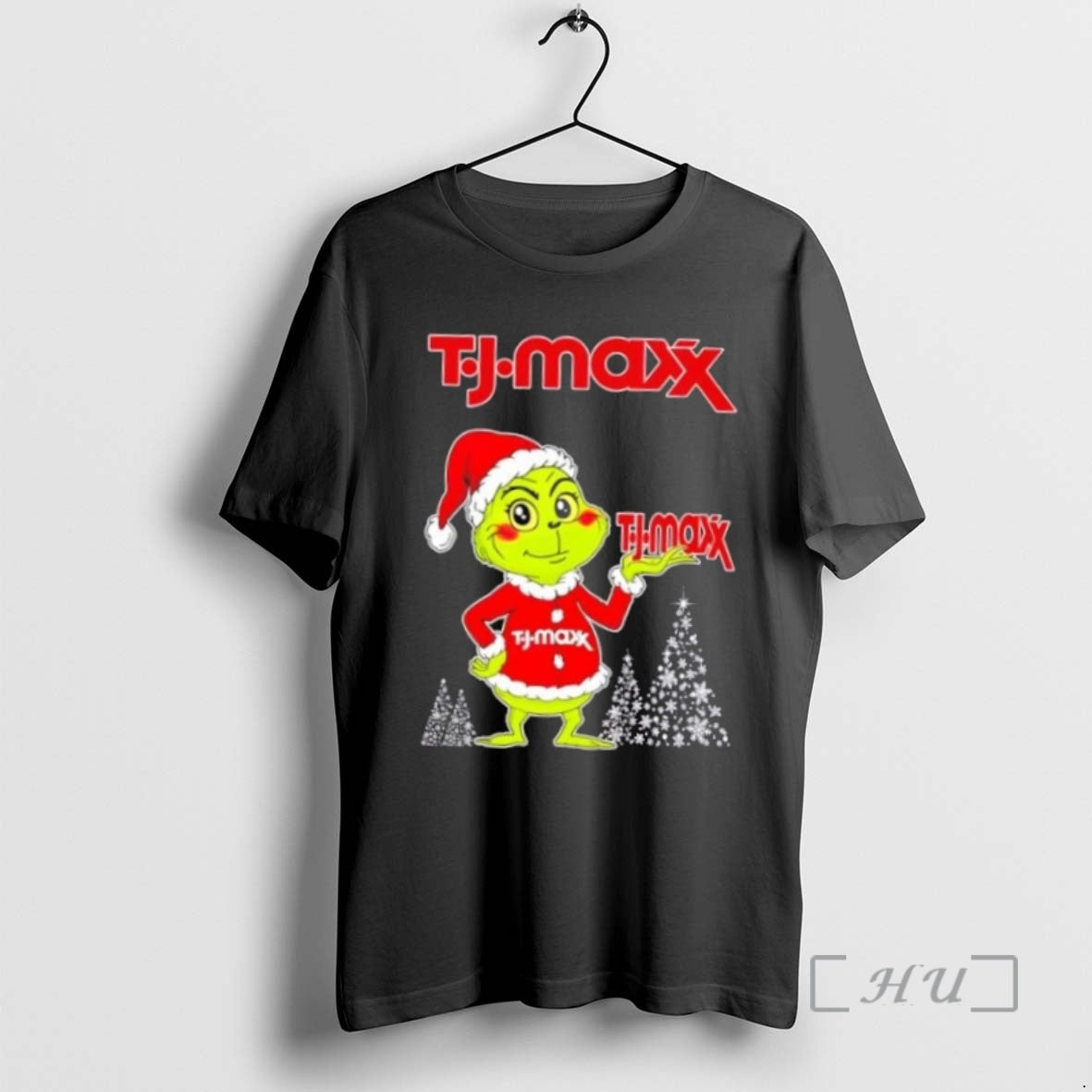 Officials Tj Maxx And Grinchmas Christmas Tree T Shirt Sweater