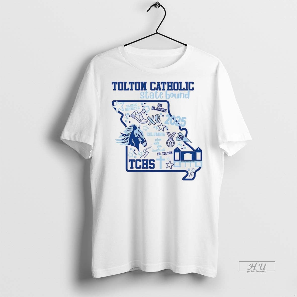 Officials Tolton Catholic State Bound 2025 Premium Tee Shirt Sweater