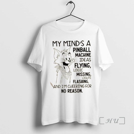 Officials Tom Cat My Minds A Pinball Machine Premium T Shirt Sweater