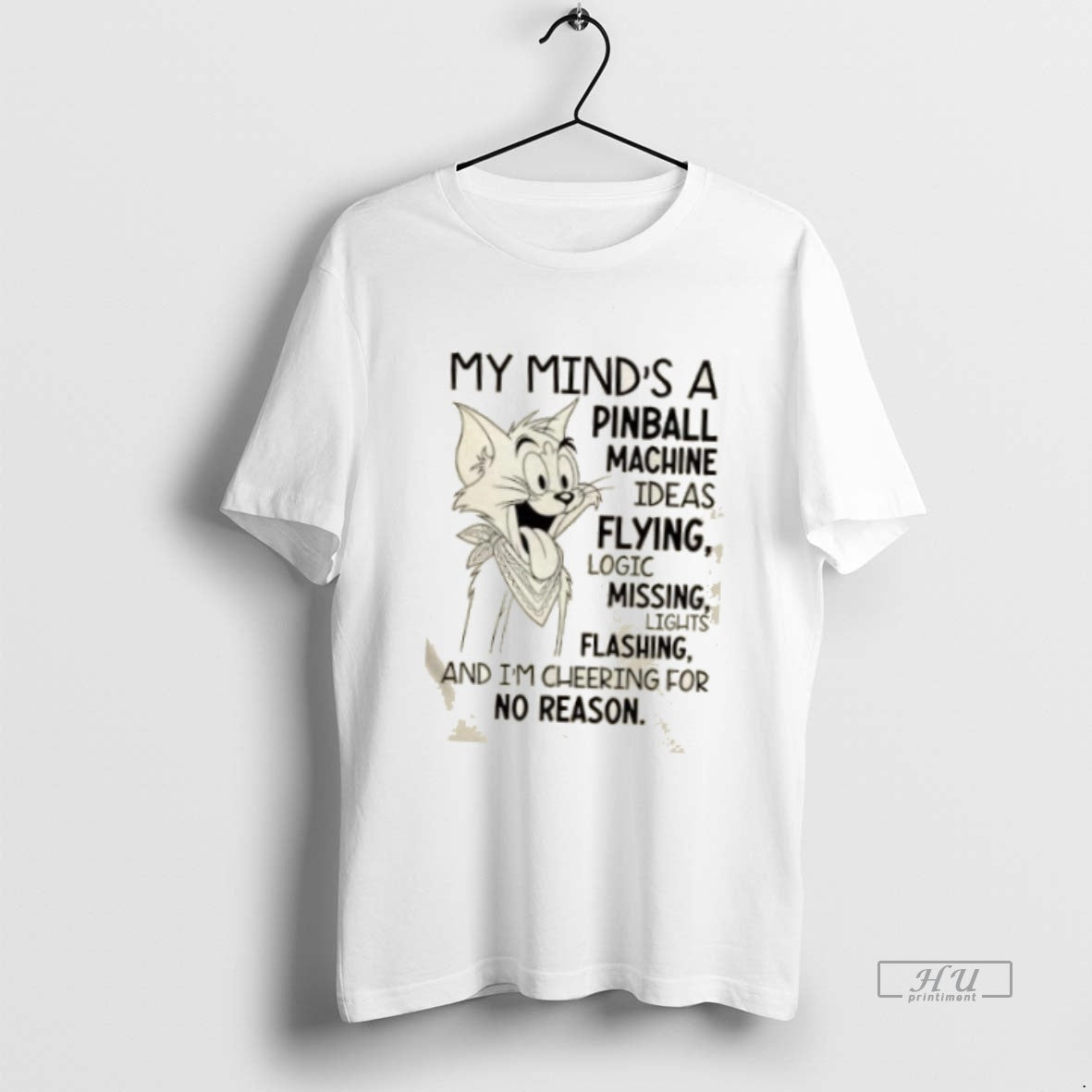 Officials Tom Cat My Minds A Pinball Machine Premium Tee Shirt Sweater