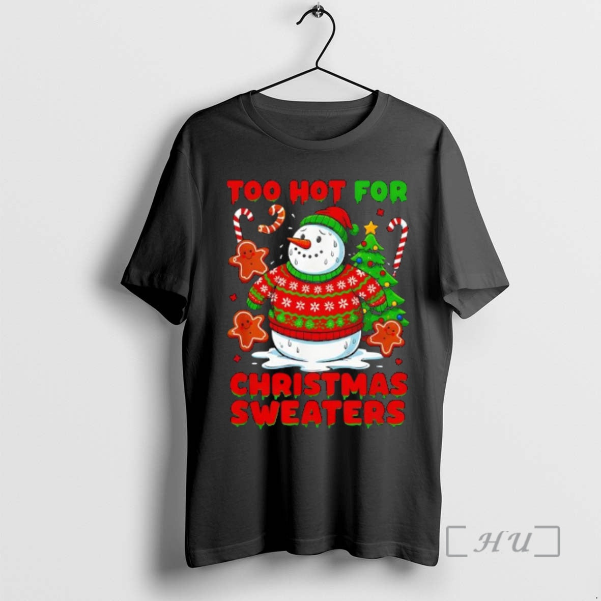 Officials Too Hot For Christmas Sweaters Funny Snowman