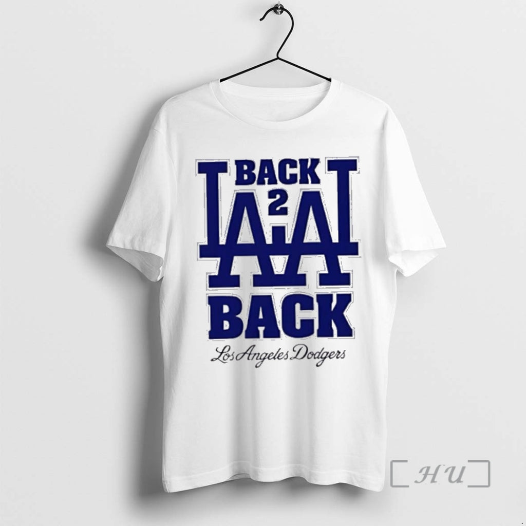 Officials Top La Back 2 Back Los Angeles Dodgers Premium T Shirt Sweater