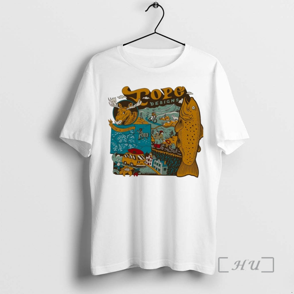 Officials Topo Designs Made In Colorado Co T Shirt Sweater