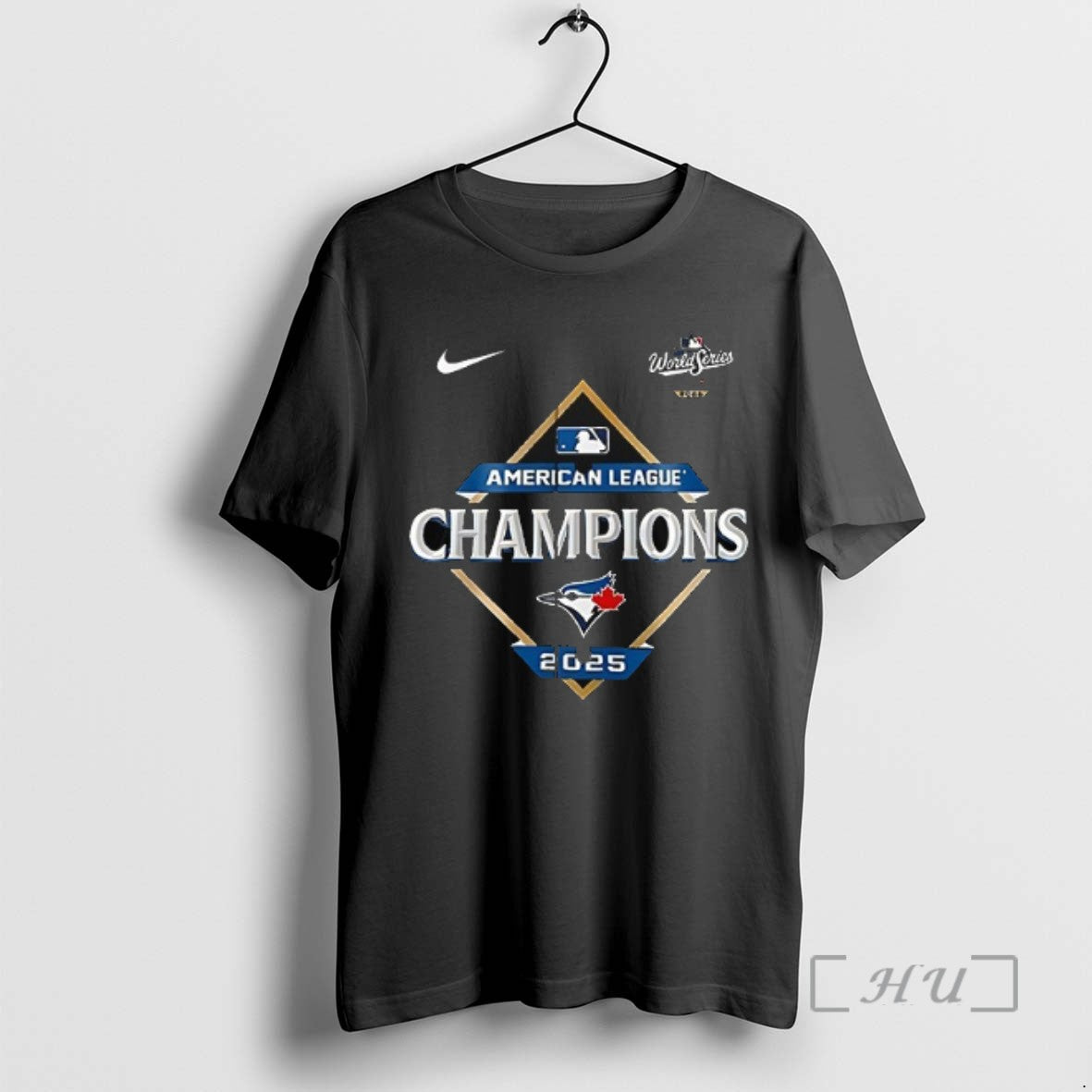Officials Toronto Blue Jay American League Champions 2025 Want It All Team Graphic T Shirts