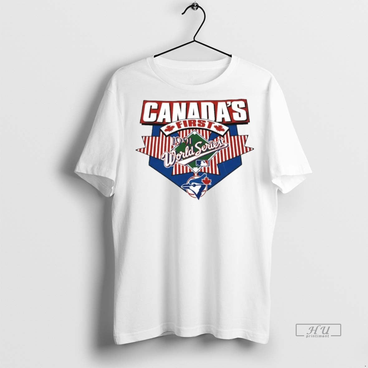 Officials Toronto Blue Jays 1991 Canadas First World Series Ornaments Premium Tee Shirt Sweater