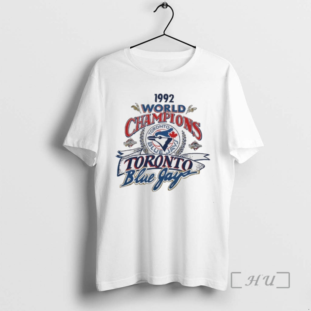 Officials Toronto Blue Jays 1992 World Champions Tee Shirt Sweater