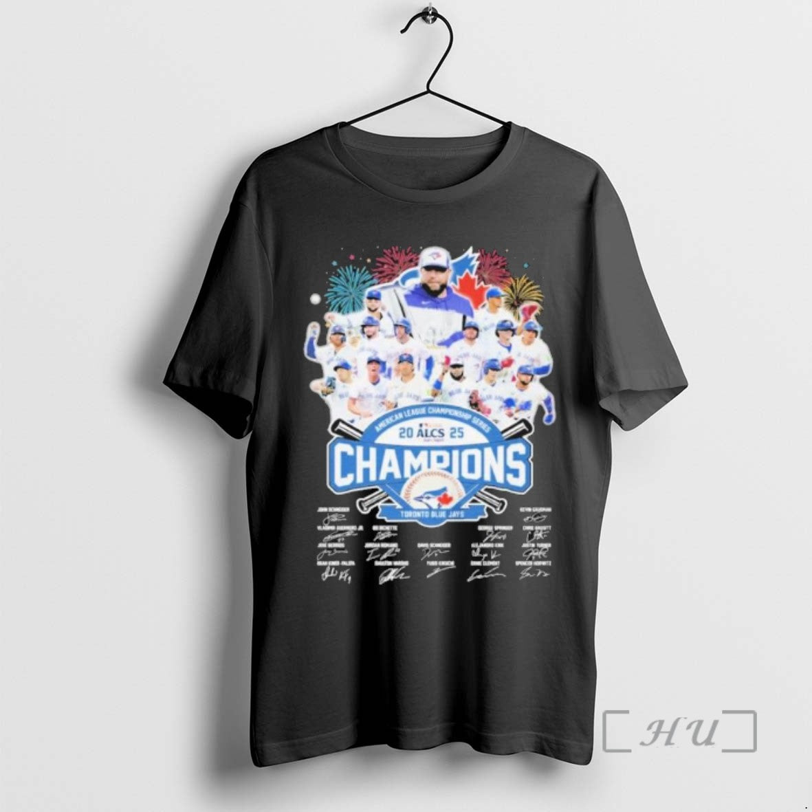 Officials Toronto Blue Jays 2025 Alcs Champions Signature