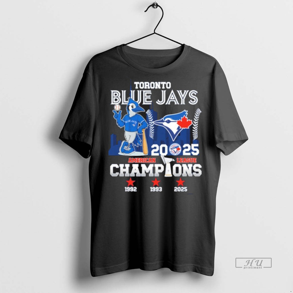 Officials Toronto Blue Jays 2025 Mascot Champions Tee Shirt Sweater