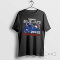 Officials Toronto Blue Jays 2025 October Baseball Skyline Mascot Skyline Tee Shirt Sweater