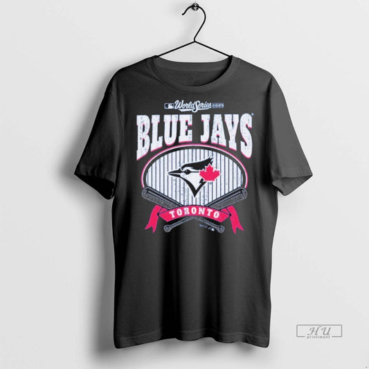 Officials Toronto Blue Jays 2025 World Series Alpha Local Classic Graphic Tee Shirt Sweater