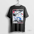 Officials Toronto Blue Jays 2025 World Series American League Champions Tee Shirt Sweater