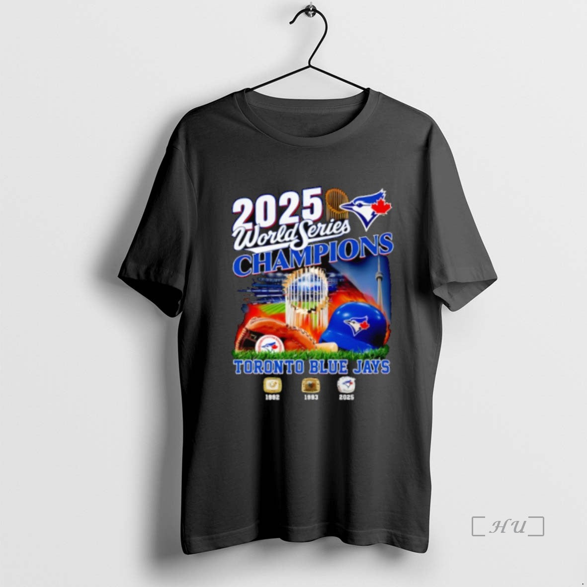 Officials Toronto Blue Jays 2025 World Series Champions Collection Helmet Cup Logo Stadium Premium