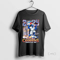 Officials Toronto Blue Jays 2025 World Series Champions Trophy Firework Premium T Shirt Sweater