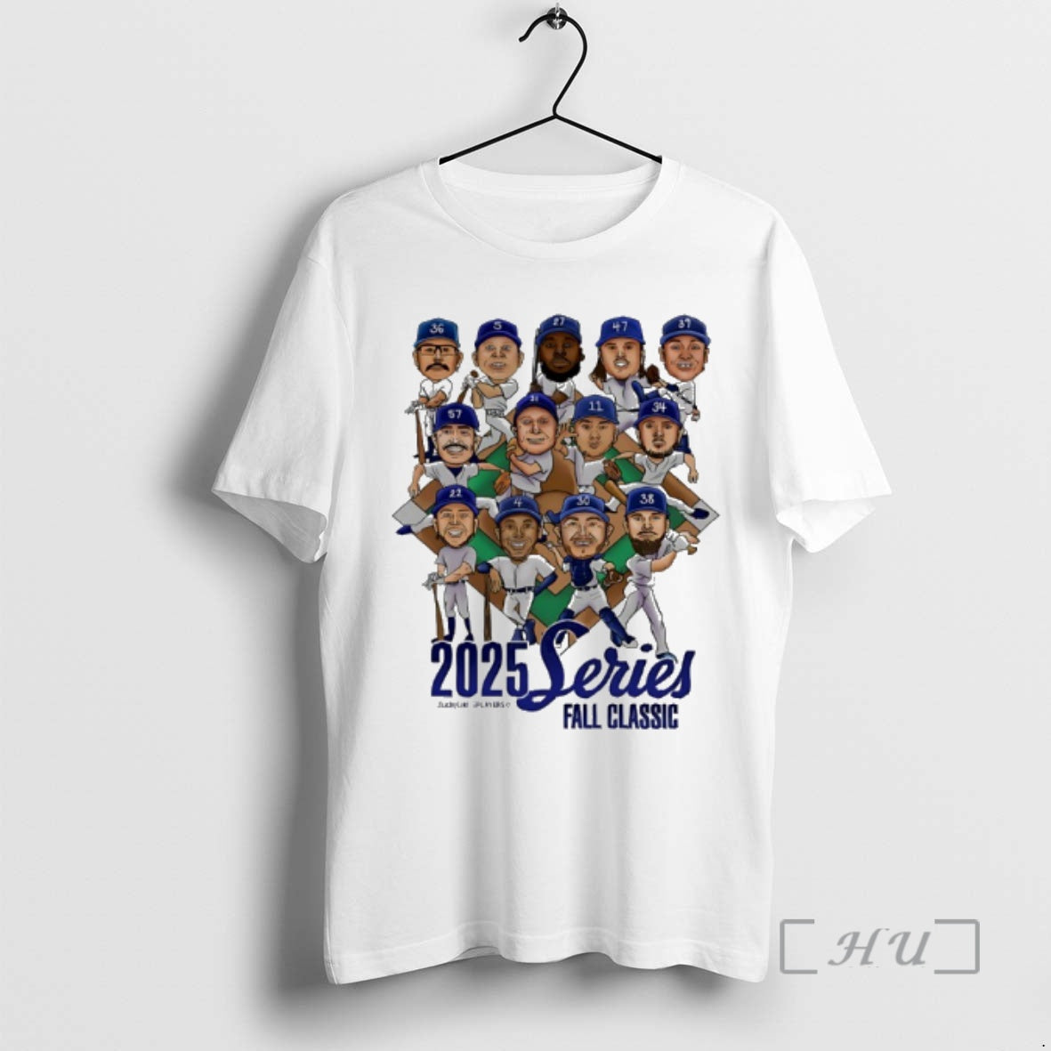 Officials Toronto Blue Jays 2025 World Series Fall Classic Caricature Premium T Shirt Sweater