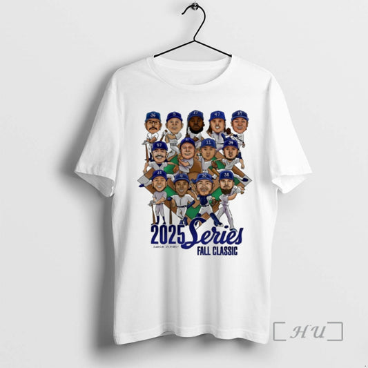 Officials Toronto Blue Jays 2025 World Series Fall Classic Caricature Premium T Shirt Sweater