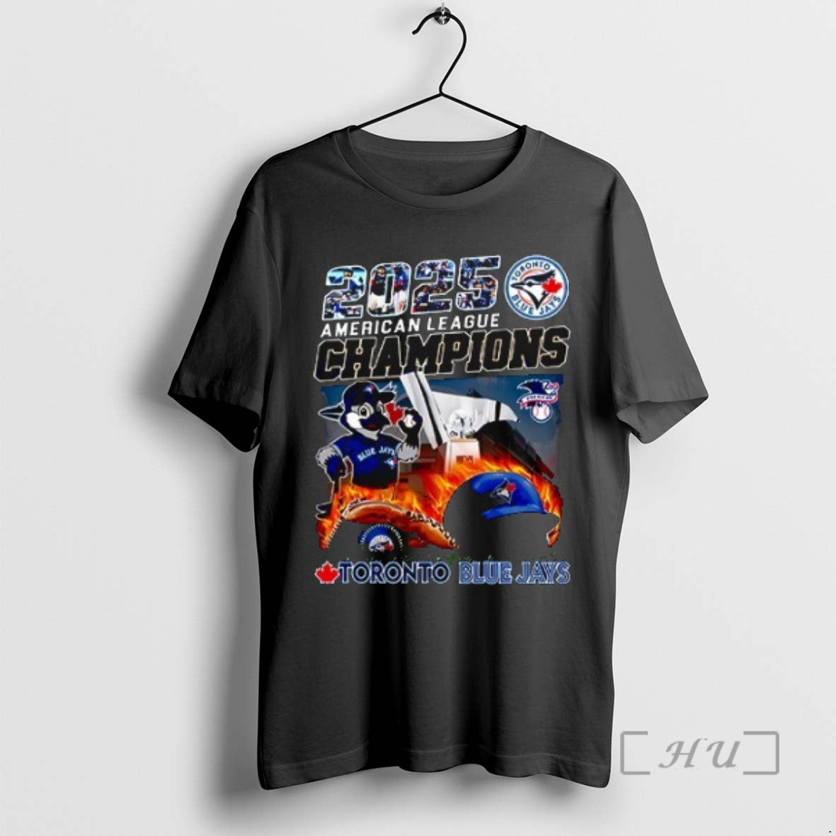 Officials Toronto Blue Jays American League Champion Logo 2025 T Shirt Sweater