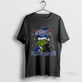 Officials Toronto Blue Jays Baseball Grinch Holding Helmet Christmas Two Sided Premium T Shirt Sweater