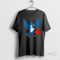 Officials Toronto Blue Jays Canadian Blue Jay Bird Red Maple Leaf Logo T Shirt Sweater