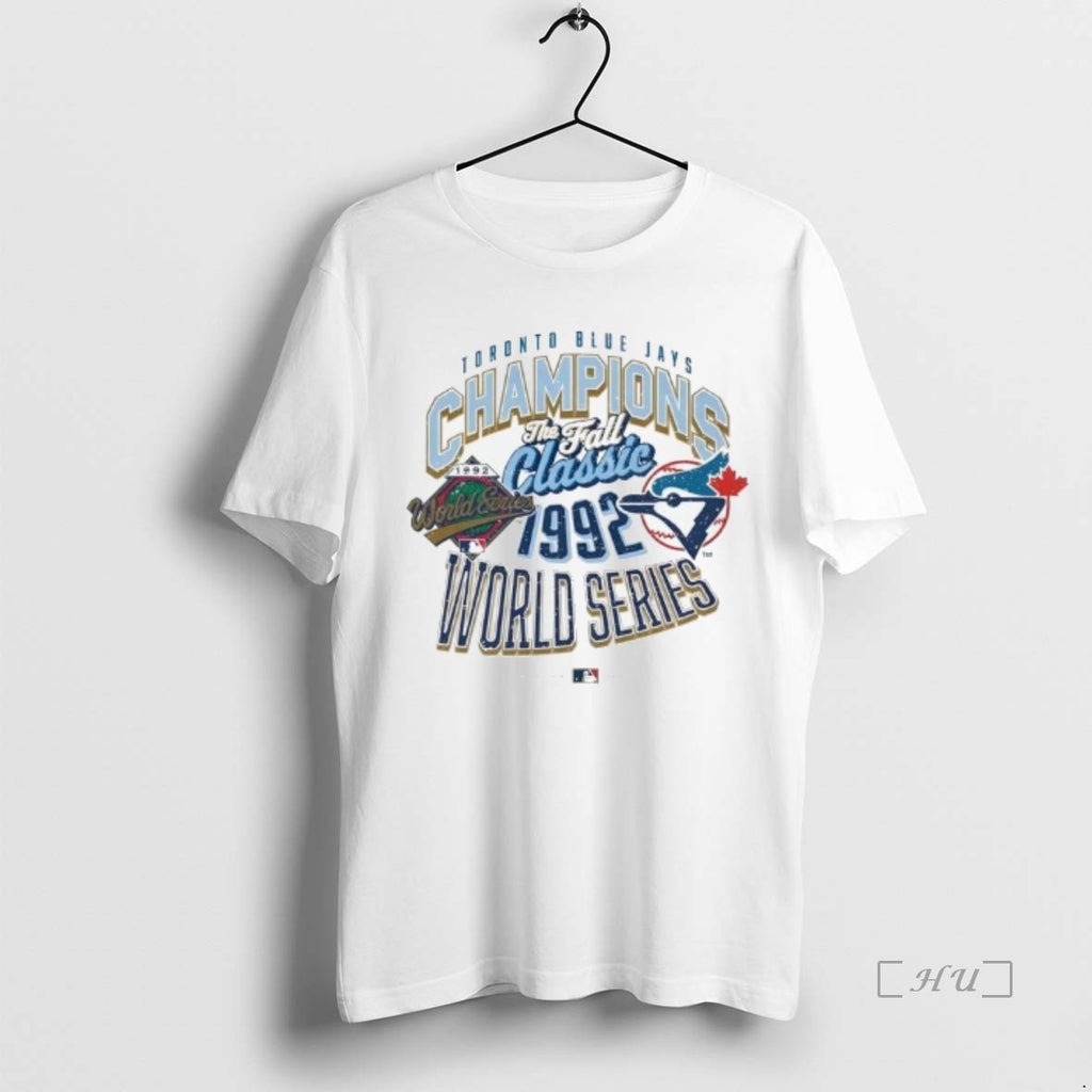 Officials Toronto Blue Jays Champions World Series The Fall Classic 1992 Logo