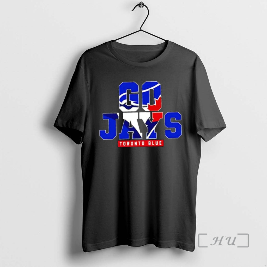 Officials Toronto Blue Jays Go Jays Logo Inside T Shirt Sweater