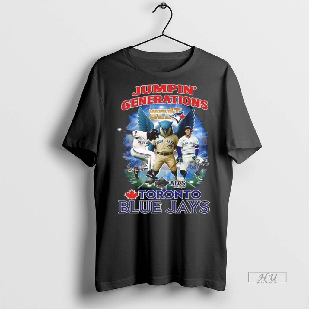 Officials Toronto Blue Jays Jumpin Generations Alcs Champions 2025 Tee Shirt Sweater