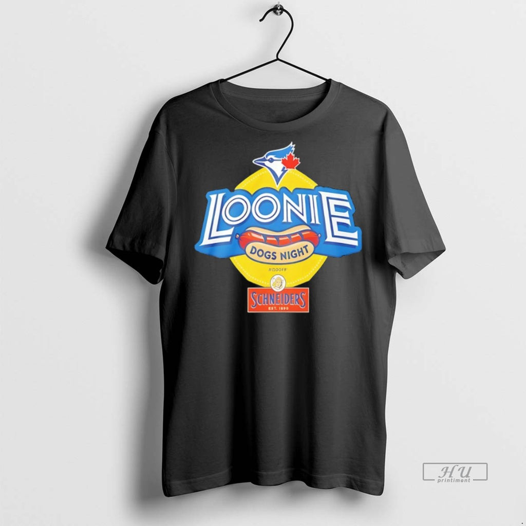 Officials Toronto Blue Jays Loonie Dogs Night Presented By Schneiders Premium Tee Shirt Sweater