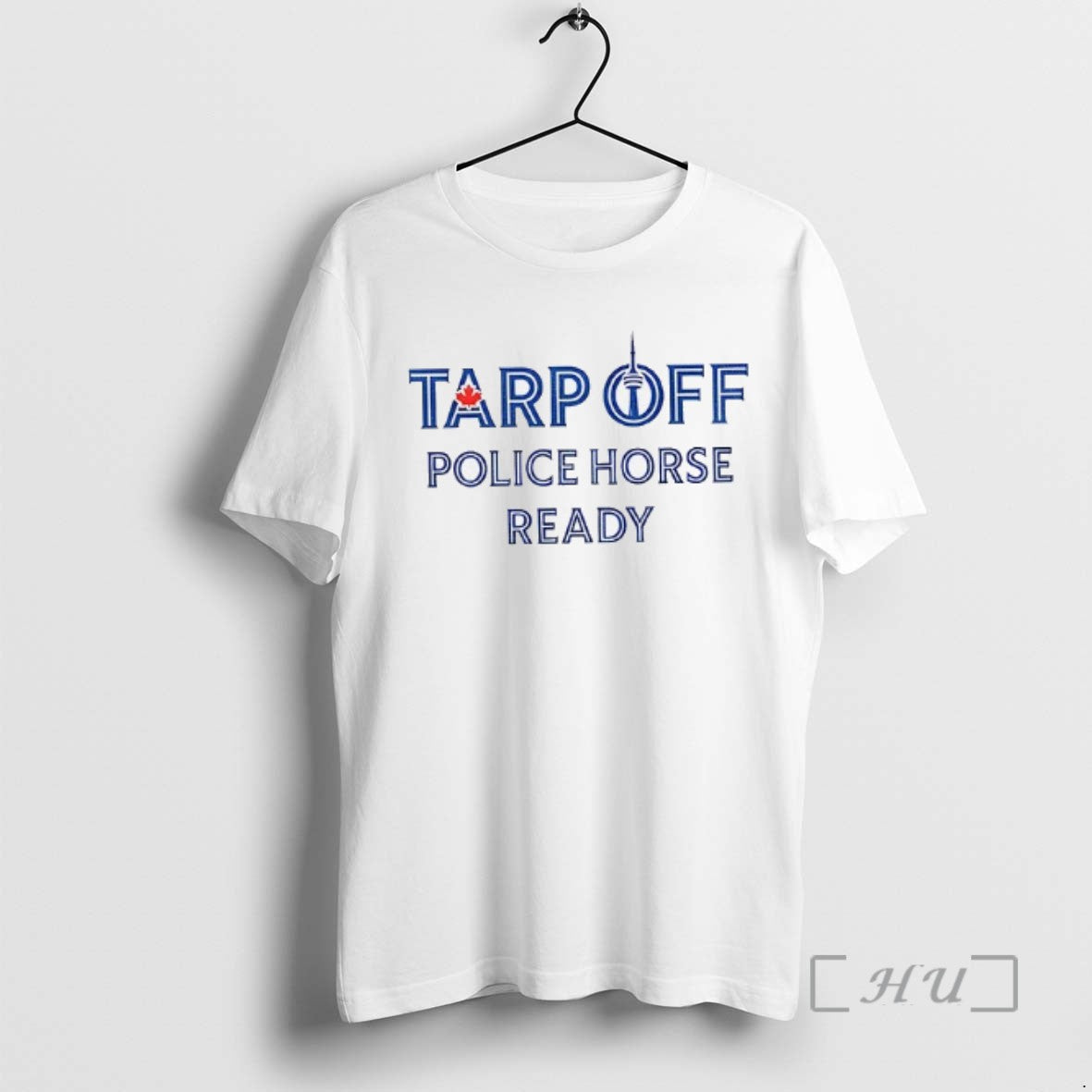 Officials Toronto Blue Jays Tarp Off Police Horse Ready Mlb Baseball 2025 Tee Shirt Sweater