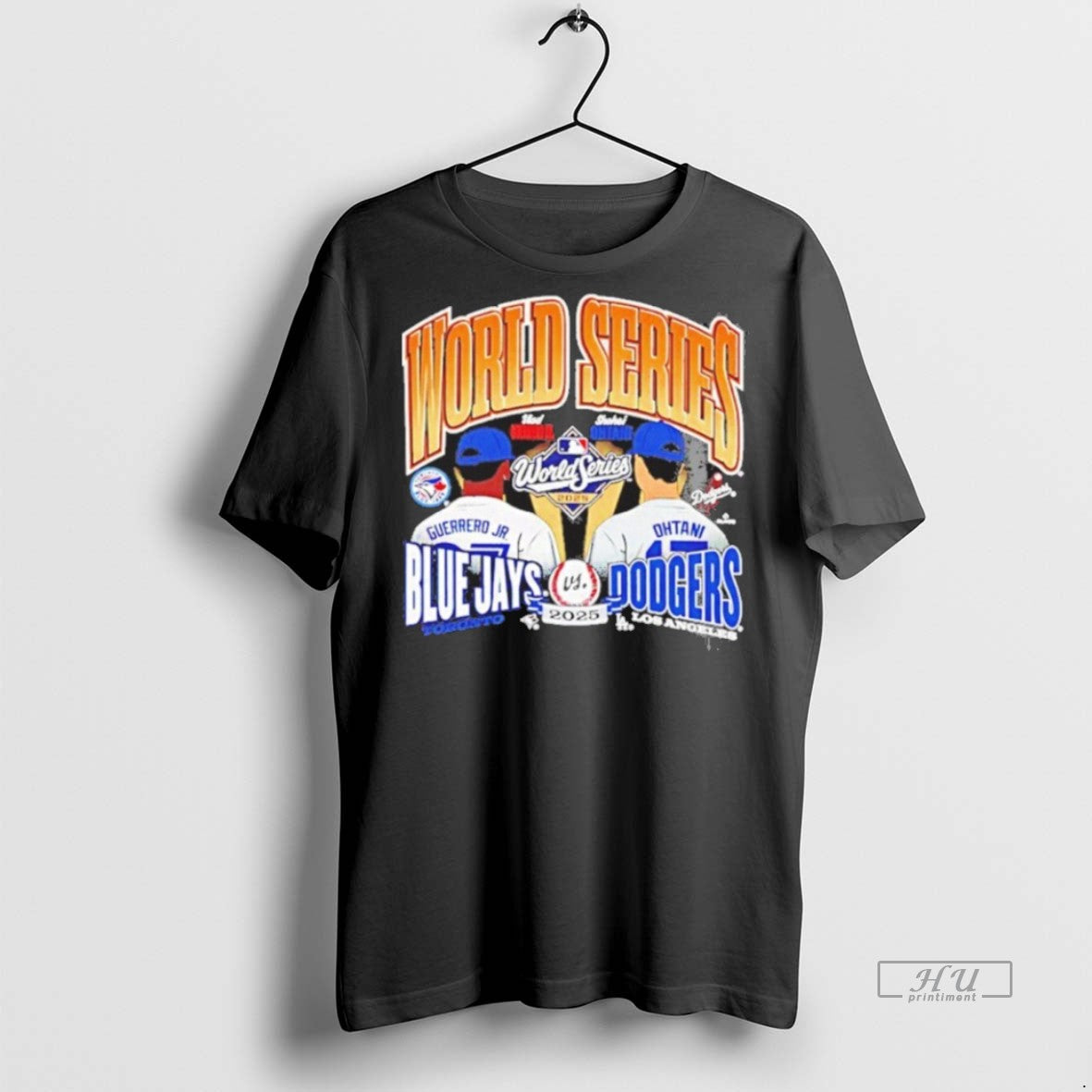 Officials Toronto Blue Jays Vs Los Angeles Dodgers 2025 World Series Dueling Tee Shirt Sweater
