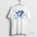 Officials Toronto Blue Jays Baseball Team Logo Tee Shirt Sweater