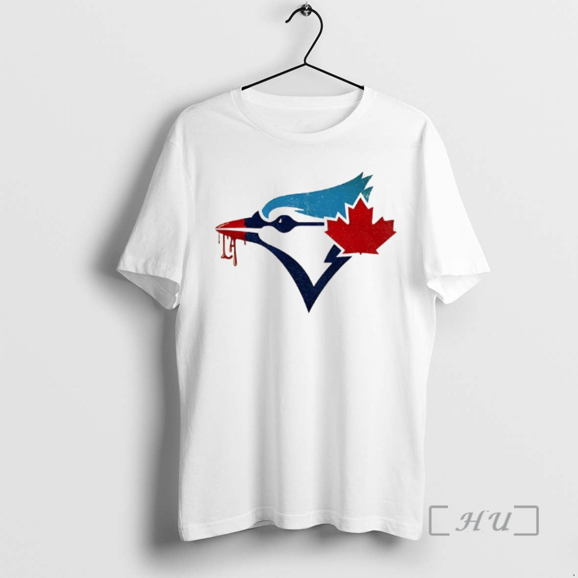 Officials Toronto Blue Jays Bloody Logo T Shirt Sweater