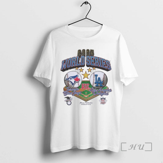 Officials Toronto Blue Jays Vs La Dodgers 2025 World Series Vintage