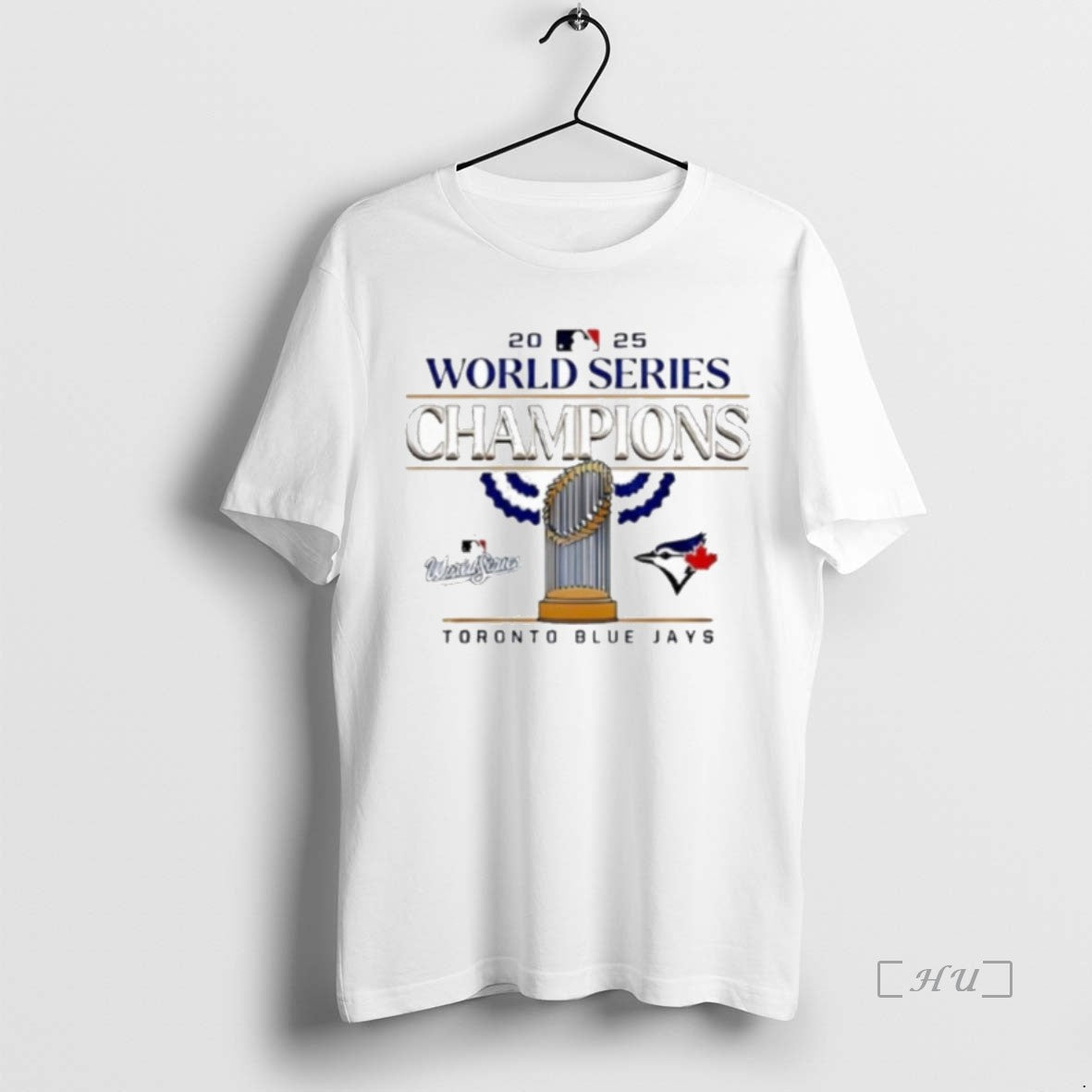 Officials Toronto Jays 2025 World Series Champions Trophy Premium T Shirt Sweater