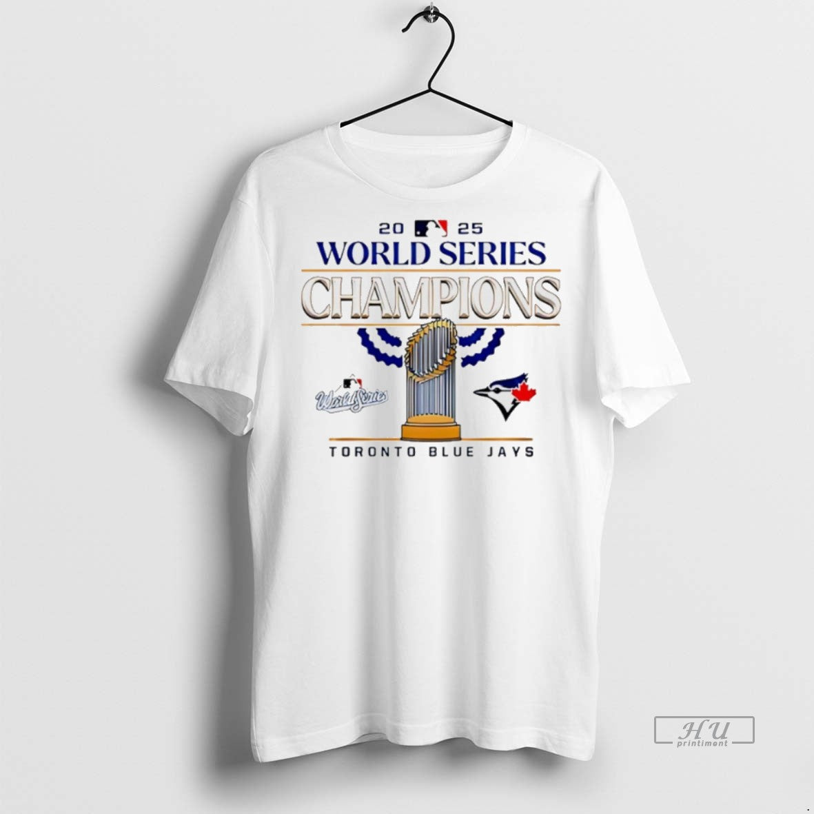 Officials Toronto Jays 2025 World Series Champions Trophy Premium Tee Shirt Sweater