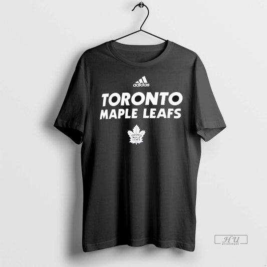 Officials Toronto Maple Leafs Professional Ice Hockey Team Logo And Name Premium Tee Shirt Sweater