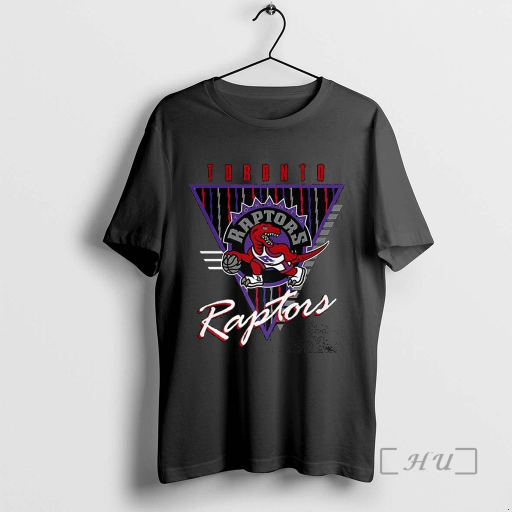 Officials Toronto Raptors Nba Triangle Logo Retro T Shirt Sweater