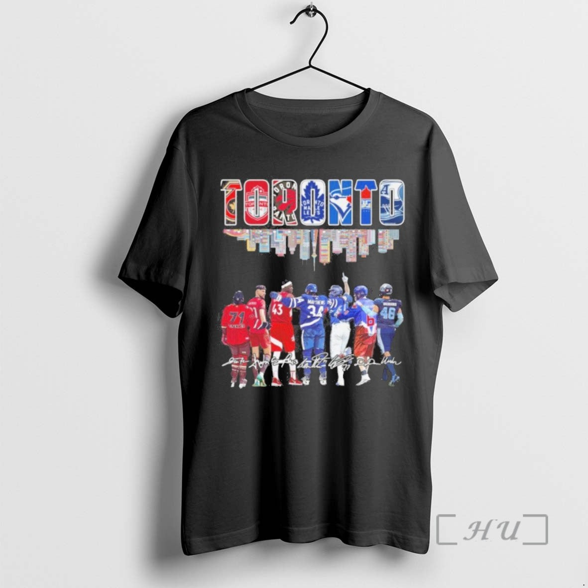 Officials Toronto Skyline Sports Teams All Players Tee Shirt Sweater
