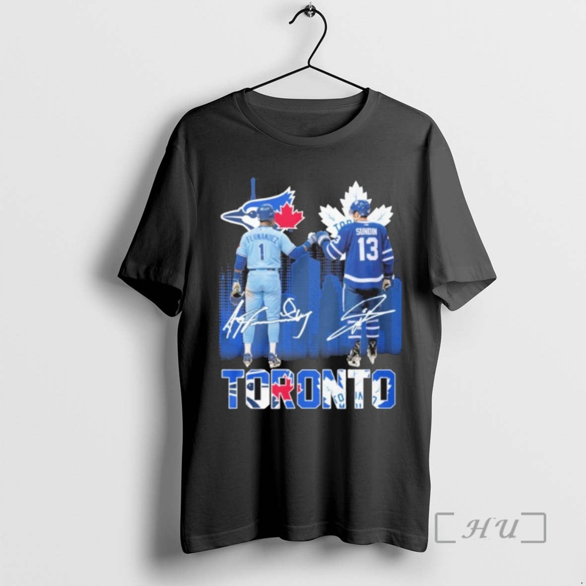Officials Toronto Tony Fernandez And Mats Sundin Tee Shirt Sweater